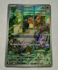 Pokemon TCG Obsidian Flames Charmander Promo Card SVPEN044 - Image 1