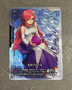 GUNDAM Card Game EX Resource Token Alt Art Anime Girl Japanese - Image 1