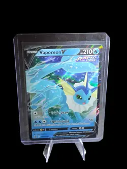 Vaporeon V SWSH150 SWSH: Sword & Shield Promo Cards Holo Pokemon - Image 1