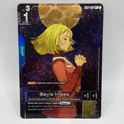 Gundam card Game Sayla Mass R+ Newtype Rising GD01-087 - Image 1