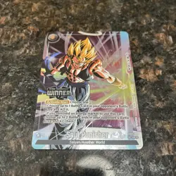 Gogeta Soul Punisher FB05-116 Alt Art WINNER Foil Dragon Ball Super Card Game NM - Image 4