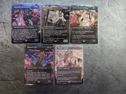 MTG Secret Lair City Styles Regular Non-Foil #1232-1236 (Never Played) - Image 1