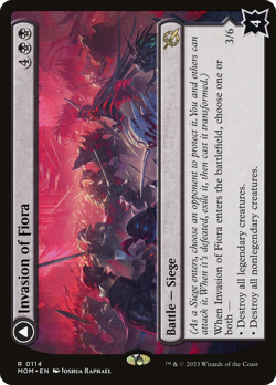 x4 Invasion of Fiora // Marchesa, Resolute Monarch MOM MTG 0114 RARE M/NM 4x - Image 1