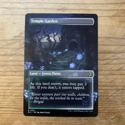 Temple Garden | Lorwyn Eclipsed | Borderless | Non-Foil | MTG - Image 2