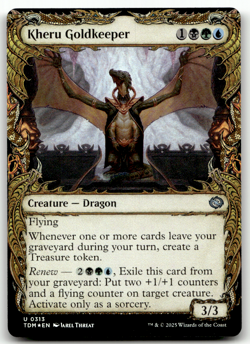 Kheru Goldkeeper (Showcase) U Tarkir: Dragonstorm 313 NM - Image 1