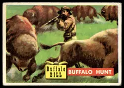 1956 TOPPS ROUNDUP WESTERN CARD BUFFAKO BILL #24 - Image 1
