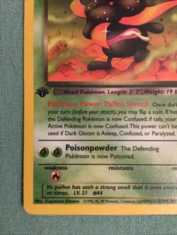 1ST EDITION VINTAGE POKEMON CARD Dark Gloom 2000 Team Rocket Edition #36/82 - Image 4