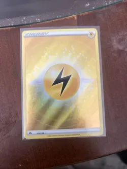 Lightning Energy Holo Pokemon Crown Zenith #155 Near Mint - Image 1
