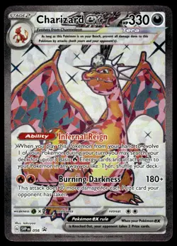 Pokemon TCG SV: Scarlet & Violet Promo Cards #056 Charizard ex NM - Image 1