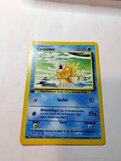 Pokemon Magikarp - Karpador - 035/102 Base Set Regular German - 1st Ed. - Uncirc - Image 2