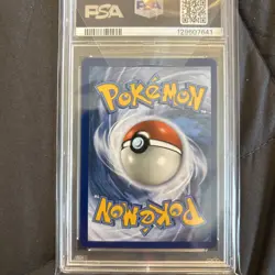2016 POKEMON XY BREAKPOINT #114 FULL ART/GYARADOS EX PSA 8 - Image 2