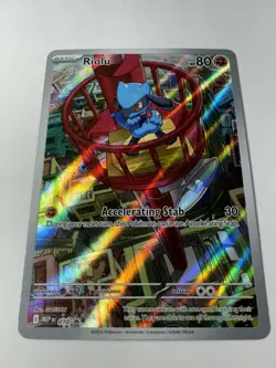 Pokemon: Riolu Mega Evolution Promo Full Art Holo 010 (Near Mint) - Image 2
