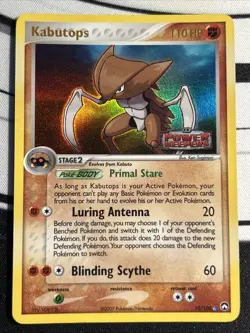Kabutops Power Keepers Reverse Holo Foil 10/108 Pokemon 2007 LP / NM - Image 1