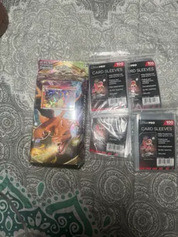 Pokemon Sword and Shield Vivid Voltage Cracked Ice Charizard Theme Deck SEALED - Image 1
