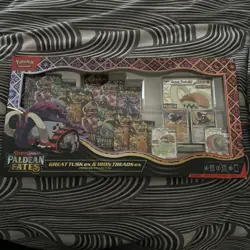 Pokemon: Paldean Fates Great Tusk ex & Iron Treads ex Premium Collection - Image 1