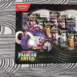 Pokemon: Paldean Fates Great Tusk ex & Iron Treads ex Premium Collection - Image 3