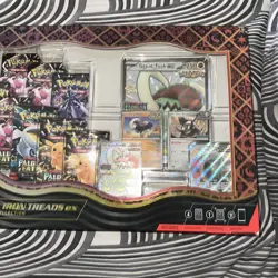 Pokemon: Paldean Fates Great Tusk ex & Iron Treads ex Premium Collection - Image 4