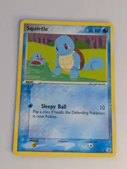 Pokemon TCG Squirtle FireRed & LeafGreen 82/112 Regular HP - Image 1