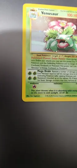 Pokemon TCG Venusaur WoTC Black Star Promo Holo - Image 2