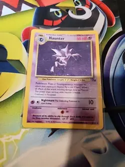 Pokemon TCG Haunter 6/62 Fossil Holo LP - Image 1