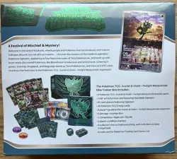 Pokemon TCG Scarlet and Violet: Twilight Masquerade ETB - Factory Sealed - New- - Image 2