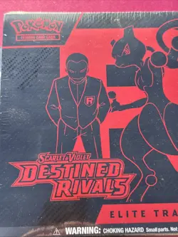 Pokemon TCG Destined Rivals ETB Elite Trainer Box New Sealed - Image 2