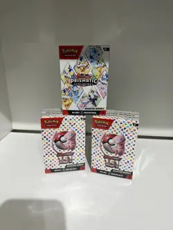 2x Pokemon TCG Scarlet & Violet 151 Booster Box Bundle and 1x prismatic 820650853210 - Image 1