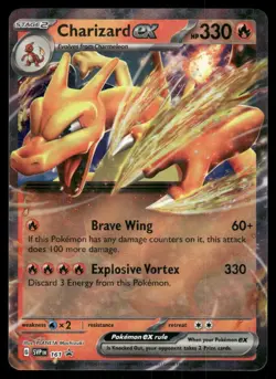 Pokemon Tcg Charizard ex #161 Pokemon Promo NM - Image 1