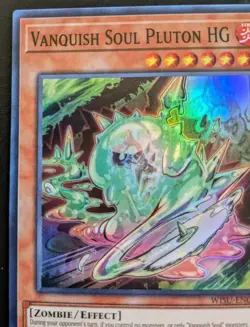 Vanquish Soul Pluton HG WISU-EN020 1st Ed. Super Rare Wild Survivors Yu-Gi-Oh! - Image 2