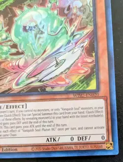 Vanquish Soul Pluton HG WISU-EN020 1st Ed. Super Rare Wild Survivors Yu-Gi-Oh! - Image 5