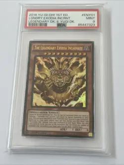 2016 YU-GI-OH! Legendary Deck II ENY01 The Legendary Exodia Incarnate PSA 9 - Image 1