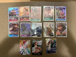 One Piece Paramount War OP-02 Complete English Set 122 Cards - Image 3