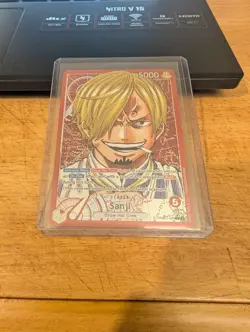 Sanji PRB01-001 Alt Art Leader Foil Premium Booster -The Best- English - Image 1