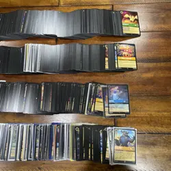 Huge Lorcana TCG 1,336 Card Lot Legendary/Super Rare/Rare/ Cold Foil Lot - Image 3