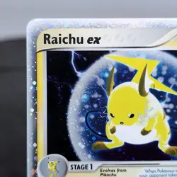 Raichu ex 98/100 EX Sandstorm Holo Ultra Rare Pokemon TCG 2003 Card NM ⚡ - Image 3