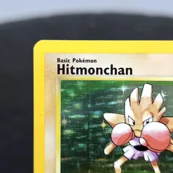 Hitmonchan Holo Rare 7/102 Base Set Pokemon Card 1999 WOTC Original TCG LP⭐ - Image 3