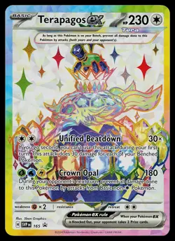 Pokemon Card - Terapagos ex Scarlet & Violet Promo 165 Holo - Image 1