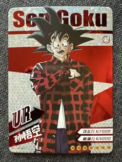 Son Goku - Dragon Ball Doujin Foil UR Drip Card SC-UR-0012 - Image 1