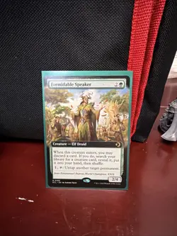 Formidable Speaker (Extended Art) Lorwyn Eclipsed Regular - Image 1