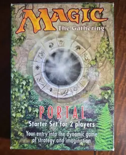 Magic The Gathering Ring Portal Starter Set 2 Players Plus Open Portal Booster - Image 1