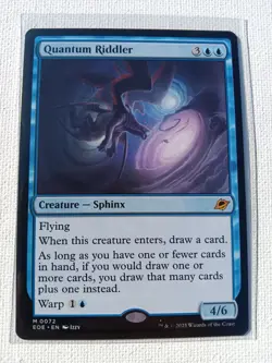 Quantum Riddler MTG: Edge of Eternities (Regular) M 0072 Near Mint - Image 2