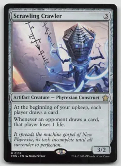 Scrawling Crawler FDN #132 R Normal NM - Image 1