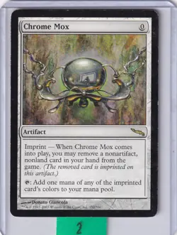 Chrome Mox * Mirrodin MTG - Moderately Played - Image 3