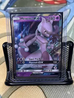 Mewtwo GX 31/68 Ultra Rare Battle Academy Mewtwo Stamp Pokemon TCG - Image 1
