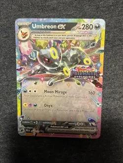 Pokemon Prismatic Evolutions Umbreon ex 060/131 Surprise Box Stamped - Image 1