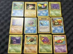 Pokemon French 1st Edition Team Rocket & Fossil Card Lot - Image 1