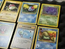 Pokemon French 1st Edition Team Rocket & Fossil Card Lot - Image 3