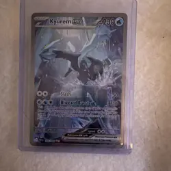 Pokemon Kyurem EX Sv: Black Bolt Holo 165/086 Special Illustration Rare TCG - Image 1