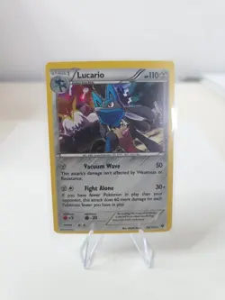 Lucario 63/124 - Pokemon TCG XY Fates Collide - Holo Rare (LP) RARE !! MINT - Image 1