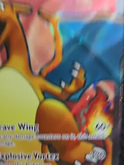 Charizard EX Holo Rare Pokemon TCG Card 183/165 Scarlet & Violet 151 - Image 5